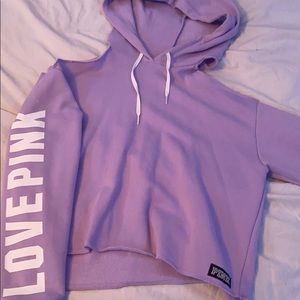 Cropped hoodie